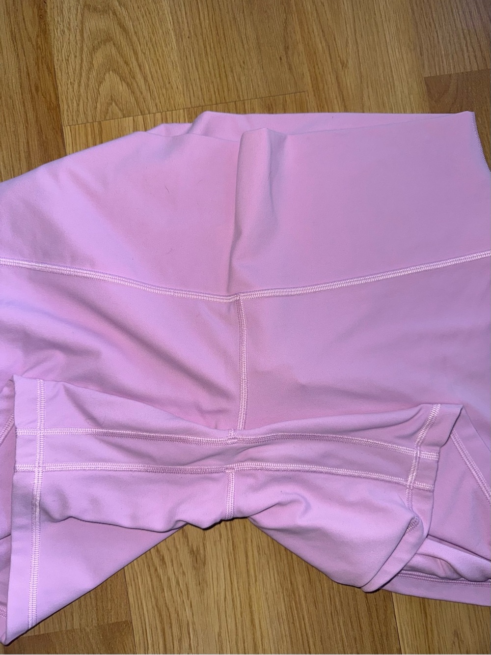 Lululemon size 14 pink yoga gym shorts bike align - Picture 5 of 5